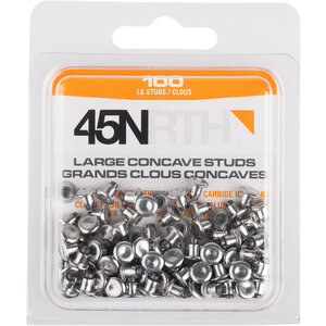 45NRTH Large Concave Carbide Aluminum Studs - 100X