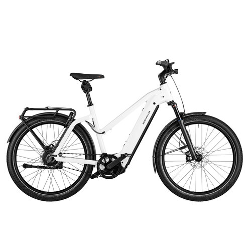 Riese & Muller Riese & Muller Charger4 Mixte GT Vario 750WH 49cm - Ceramic White | Electric Bike