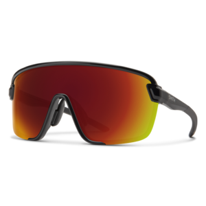 Smith Bobcat Black/ChromaPop Red Mirror Sunglasses